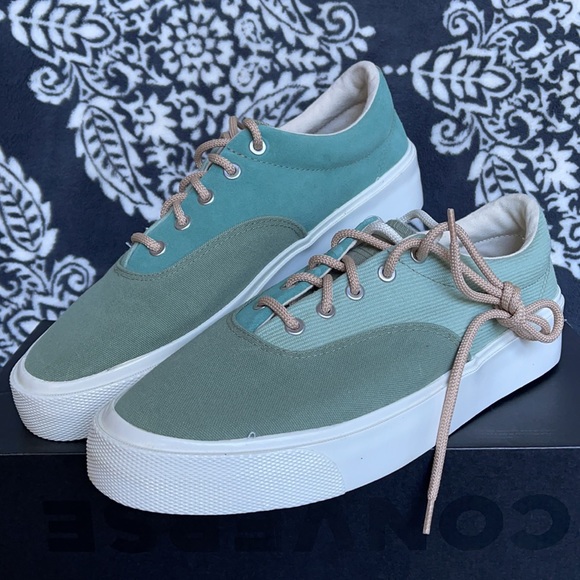 Converse Skid Grip OX Oil Green/Malachite Green MEN`S - Picture 5 of 16